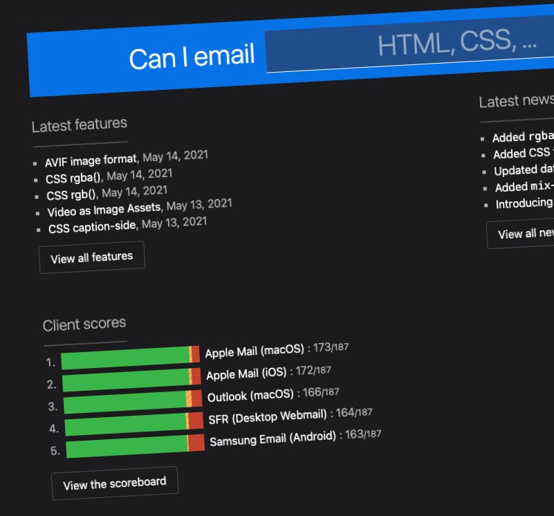 Can I email…