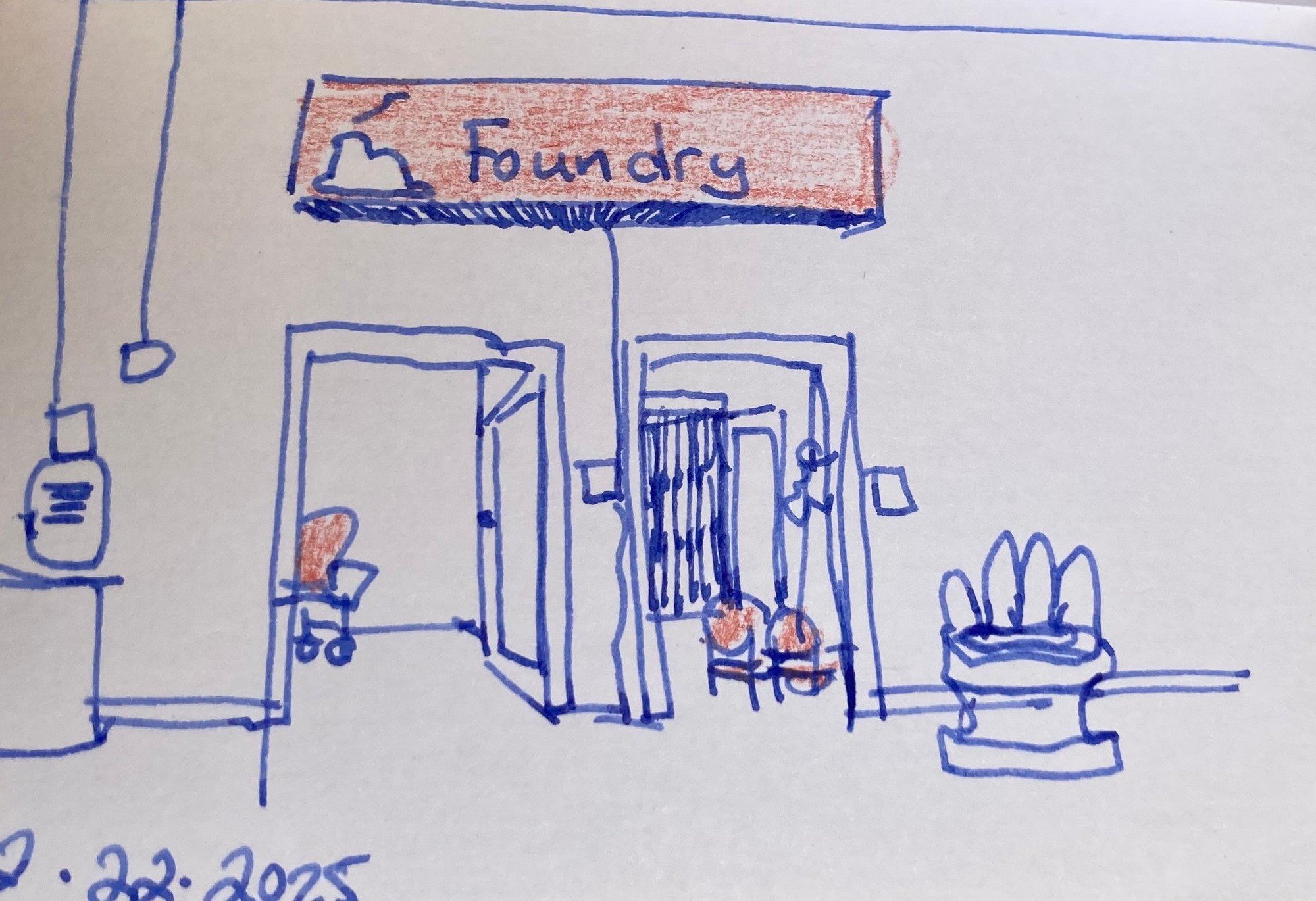 How to add a pop of color to a drawing