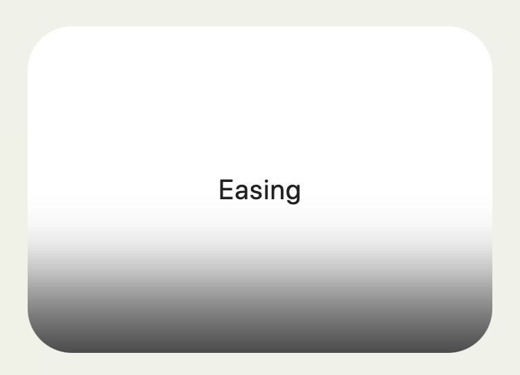 Using easing for more than just CSS transitions