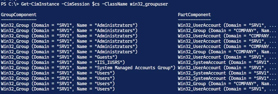 Making Associations with CIM