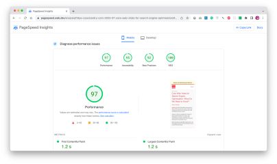 Core Web Vitals for Search Engine Optimisation: What Do We Need to Know? – CSS Wizardry