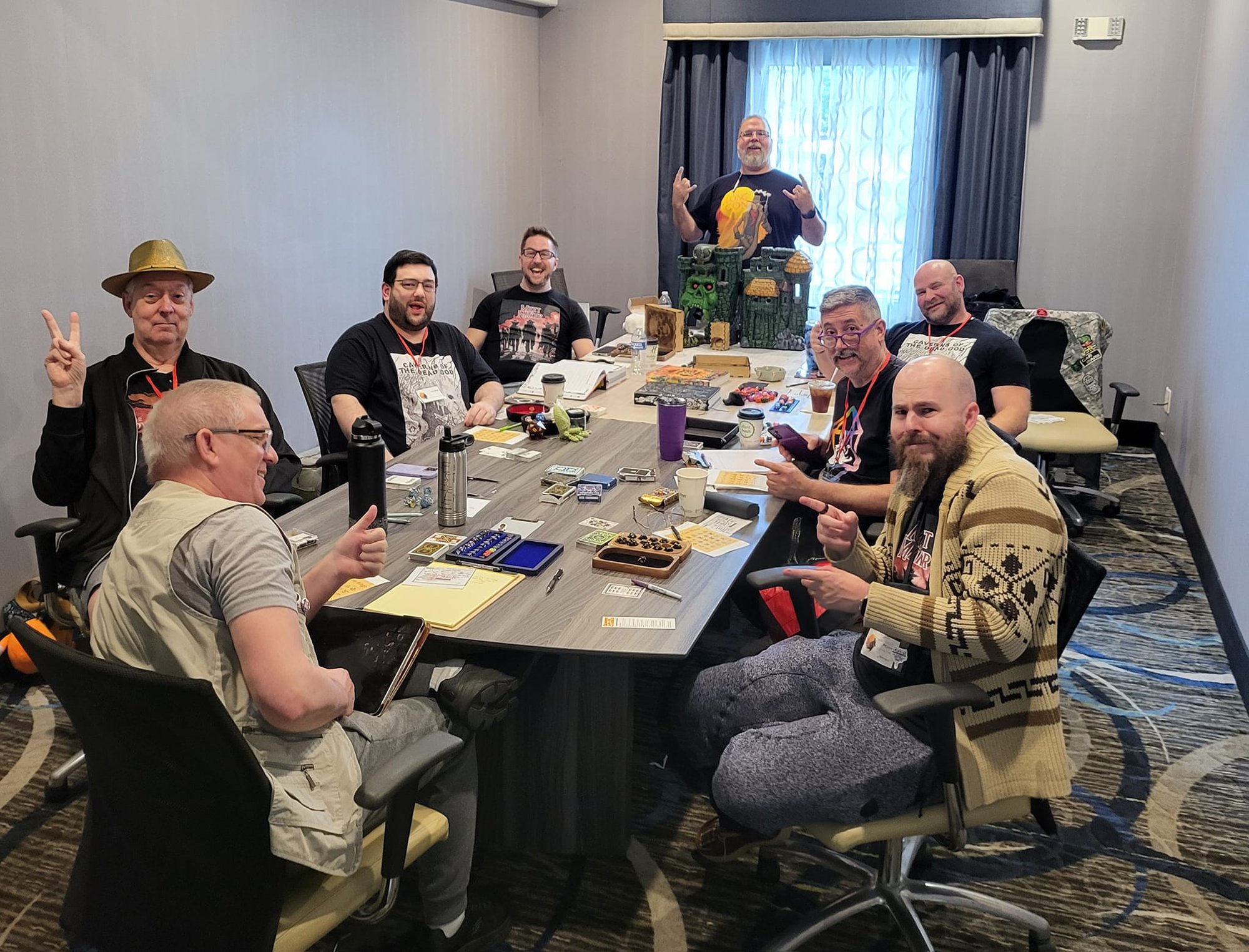 May be an image of 7 people and table May be an image of 7 people and table