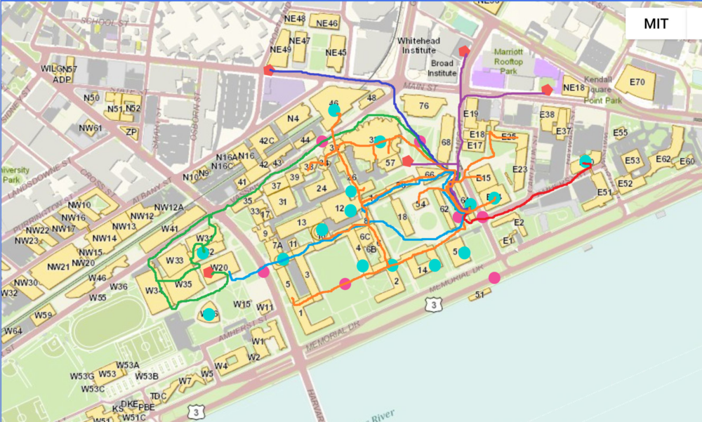 paths nisha walked at MIT
