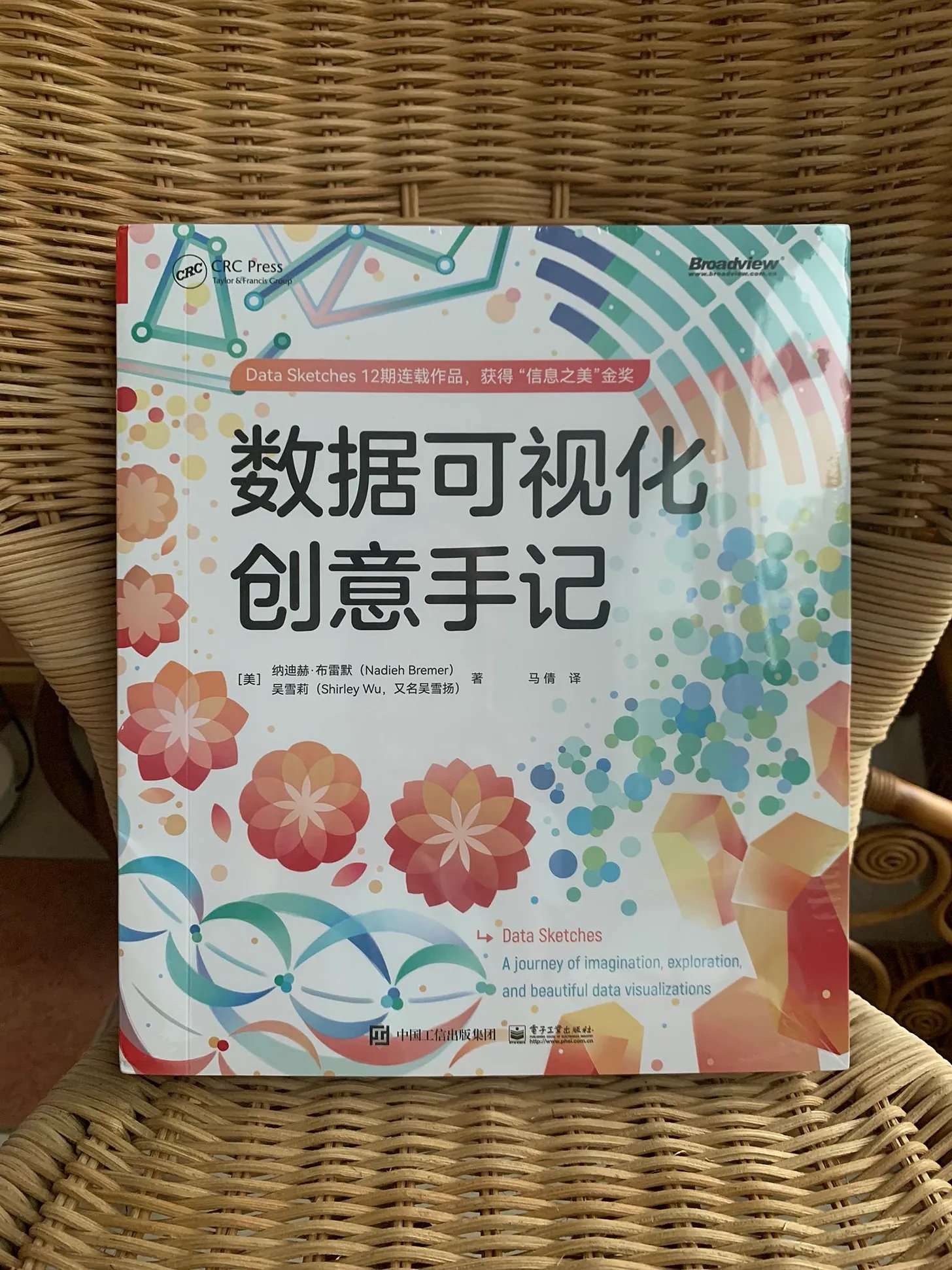 A photo of our Data Sketches book in Chinese. A photo of our Data Sketches book in Chinese.