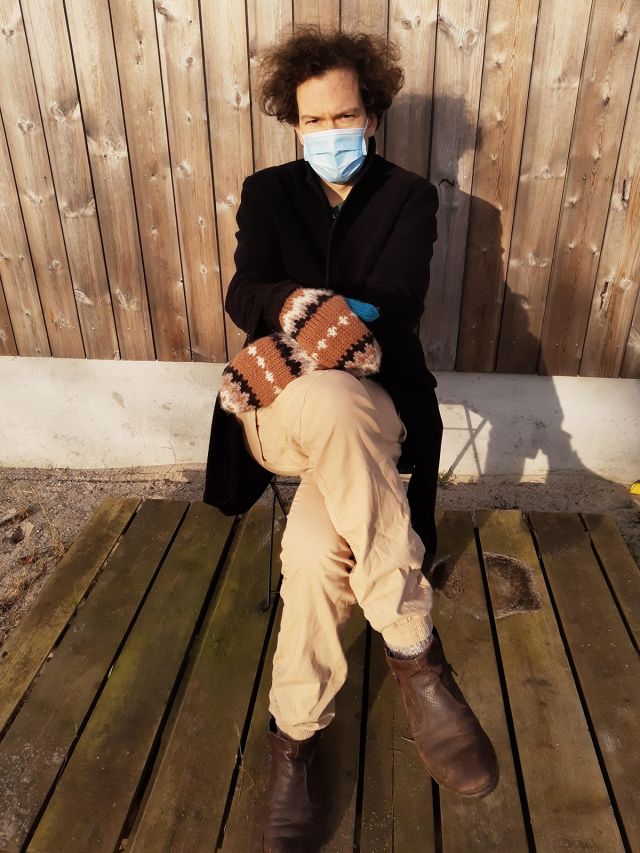 Nyhetsbrevet HUNDRE PROSENT av Thomas J.R. Marthinsen. Foto: Ina Lykke Schmidt