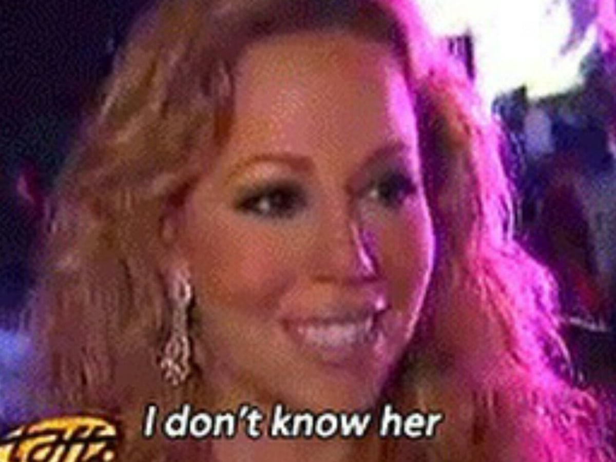How Mariah Carey's 'I don't know her' became pop's shadiest power move | Mariah  Carey | The Guardian