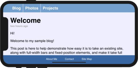 Designing Websites for iPhone X