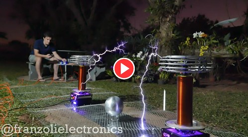 "Africa" by Toto on Tesla Coils [click to watch]