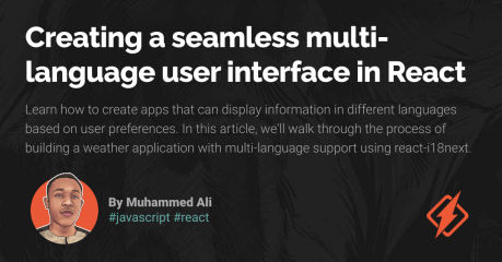 Creating a seamless multi-language user interface in React