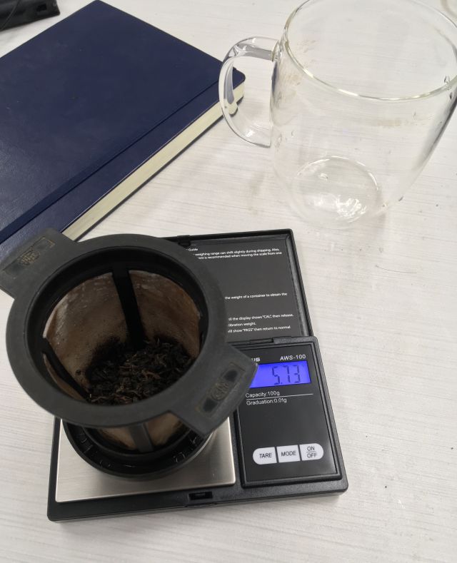 Tea scale.