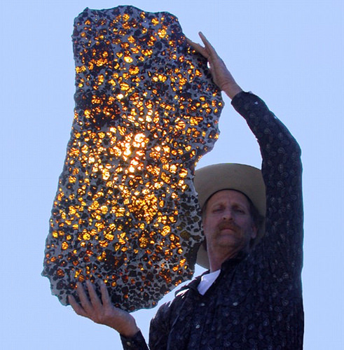 Out of this world, quite literally: The beautiful and mysterious Fukang meteorite