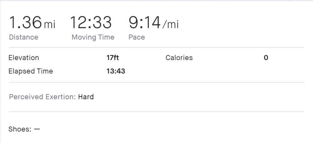 A Running Journey