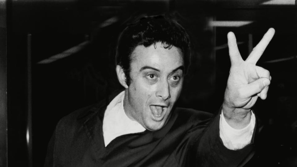 lenny bruce, a comedian, appears to not be afraid