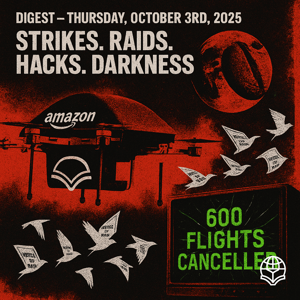 Strikes, Raids, Hacks & Darkening Earth