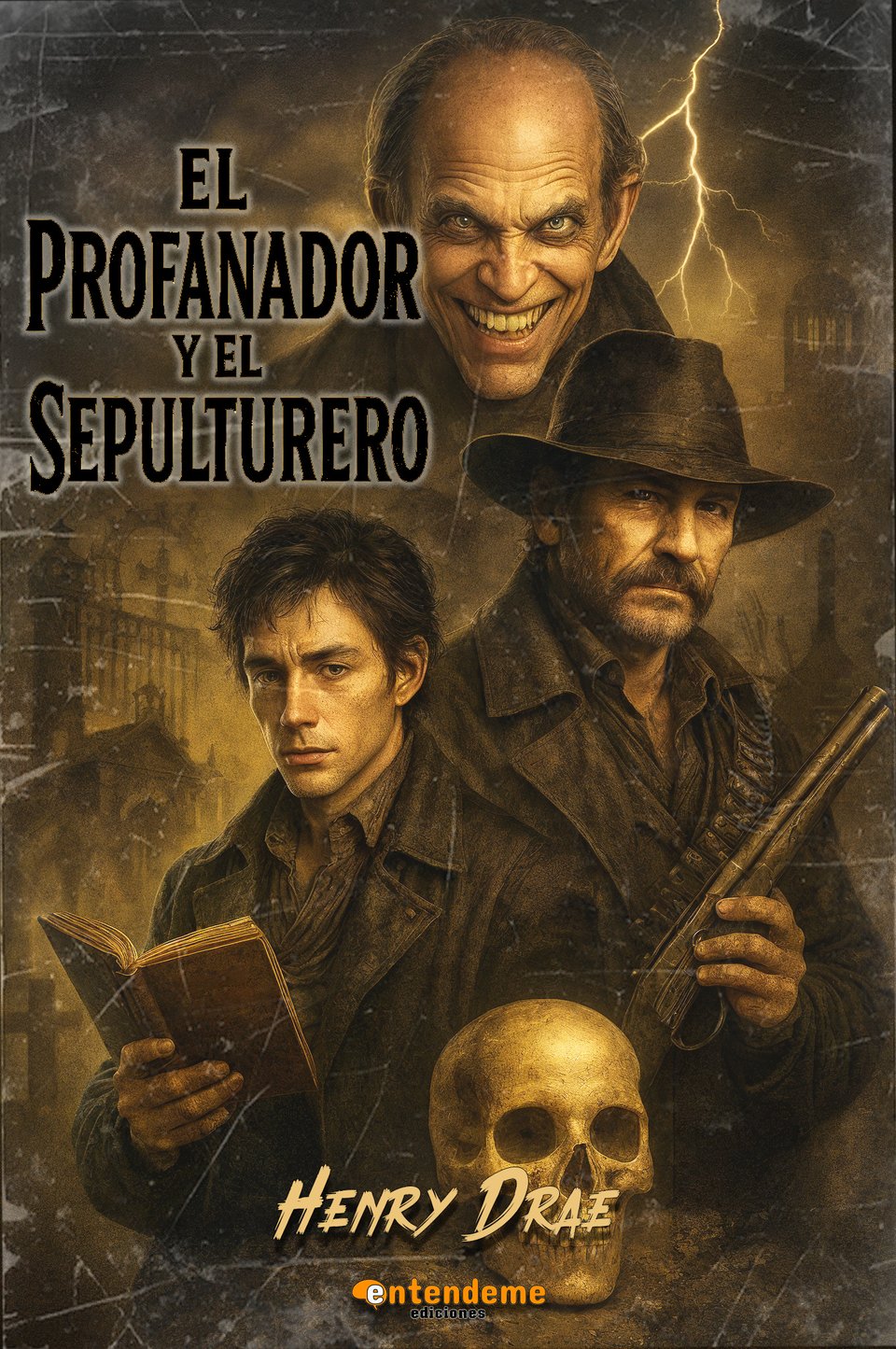 POSTER DE EL PROFANADOR Y EL SEPULTURERO