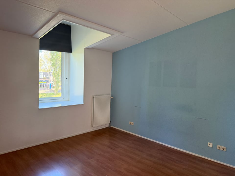 A completely empty room.