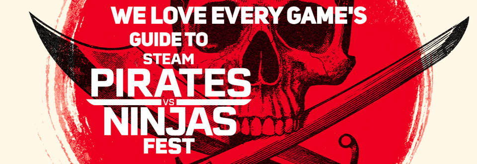 Logo: pirates vs. ninjas fest