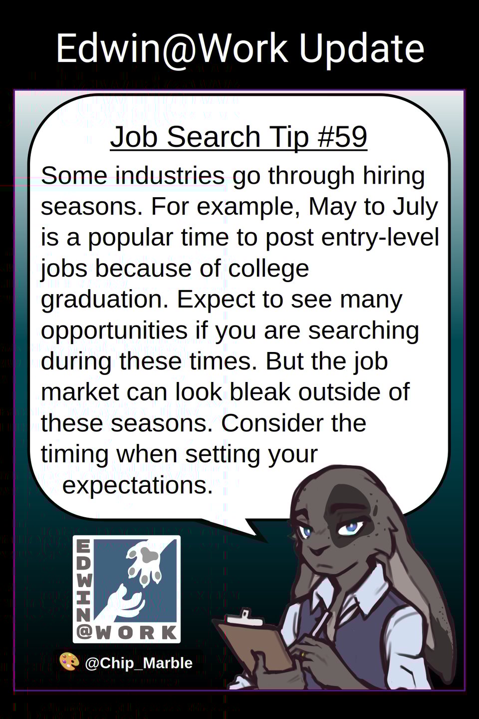 Tip 59: Hiring Seasons