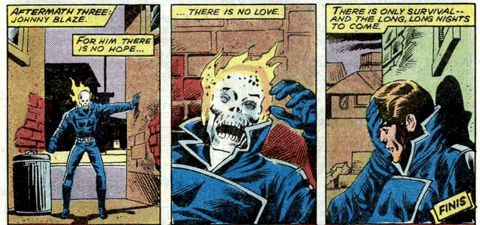 Ghost Rider #71 interior art