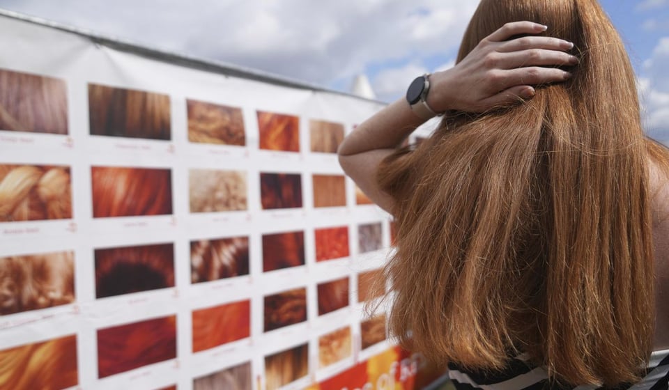 Redheads at the Tilburg, Netherlands Festival