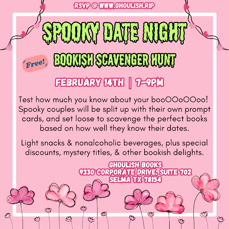 event promo graphic; details listed below
