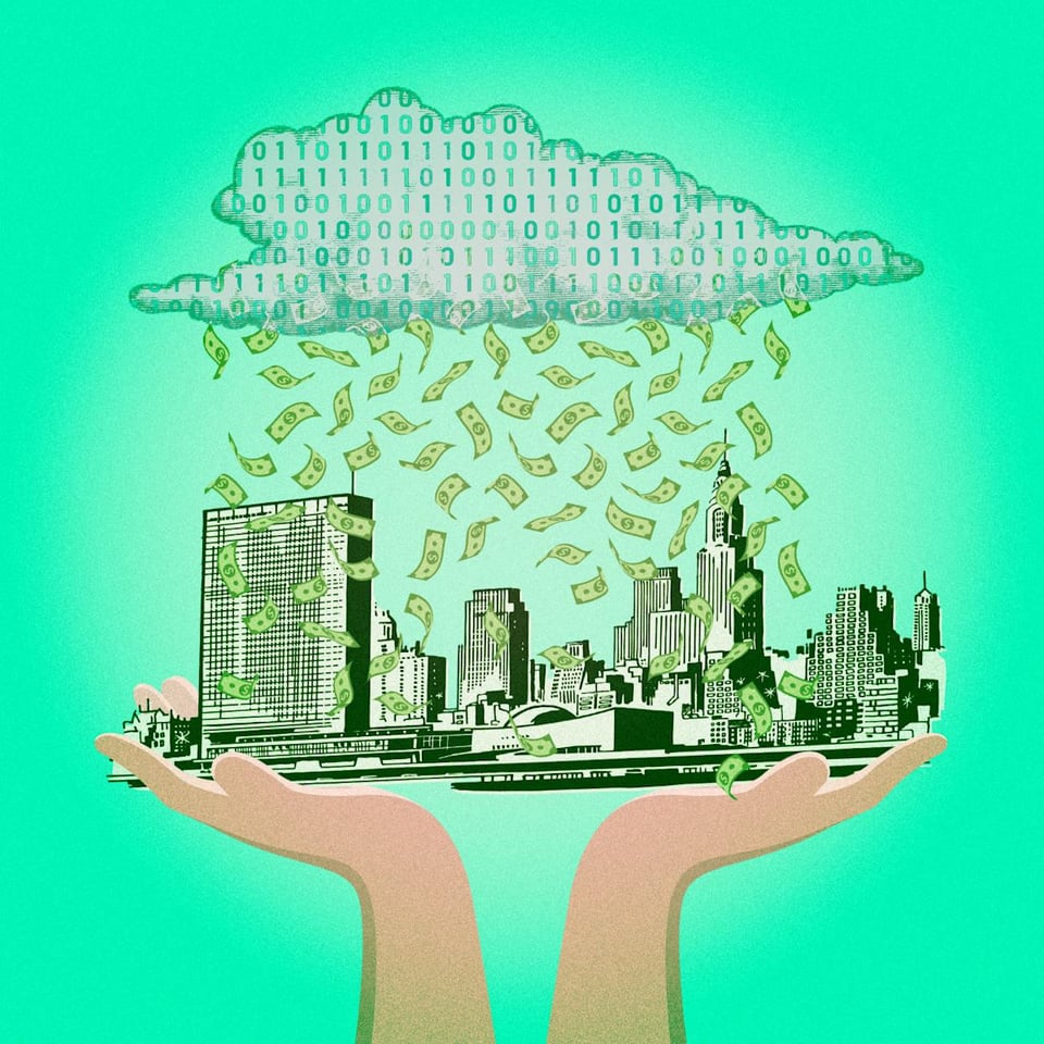 Will AI rain money down to everyone?