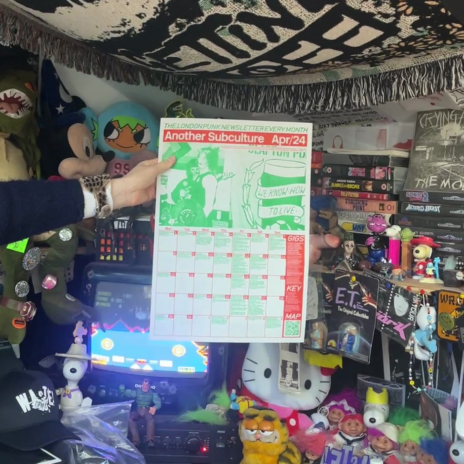 April's listings in the WASTE! cave