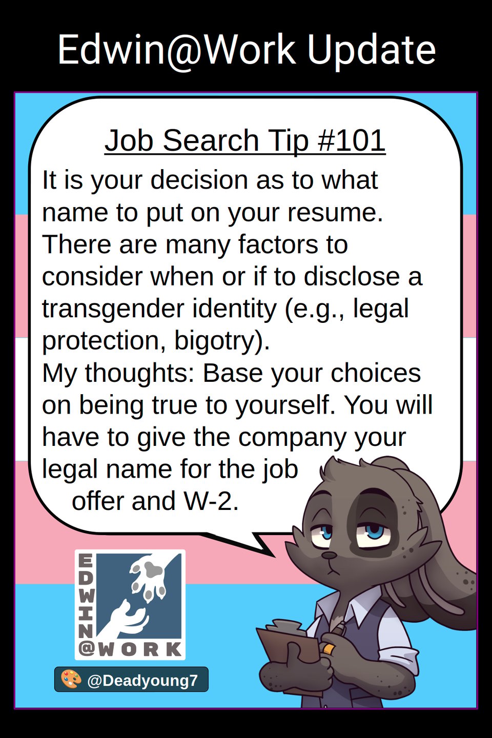 Tip 101: Using a Dead Name [PRIDE]