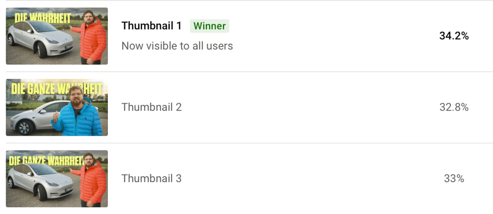 Jacken und Textvariationen