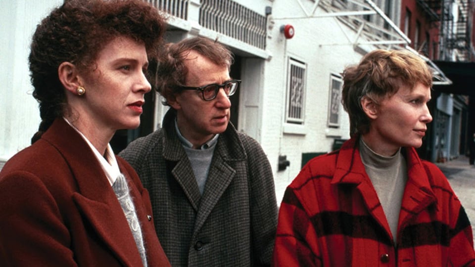 Still image from “Husbands and Wives.”