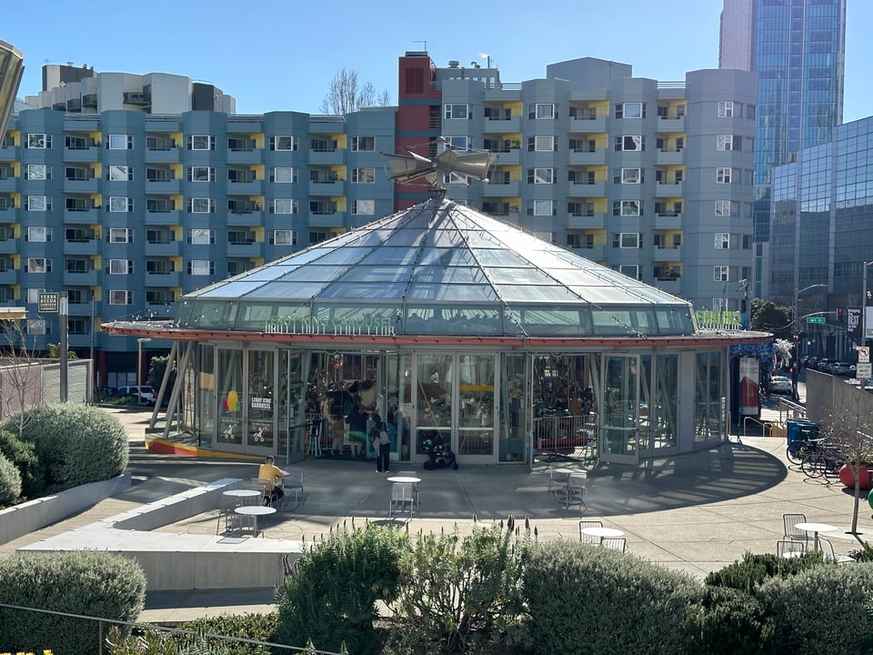 The LeRoy King Carousel and Courtyard