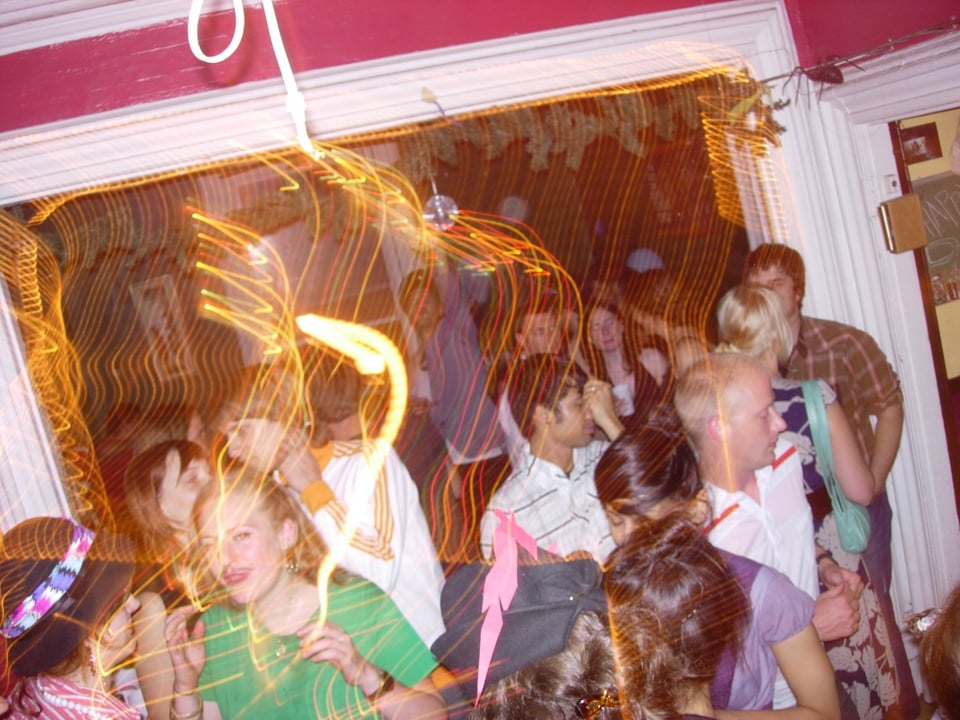 A party in party mode.