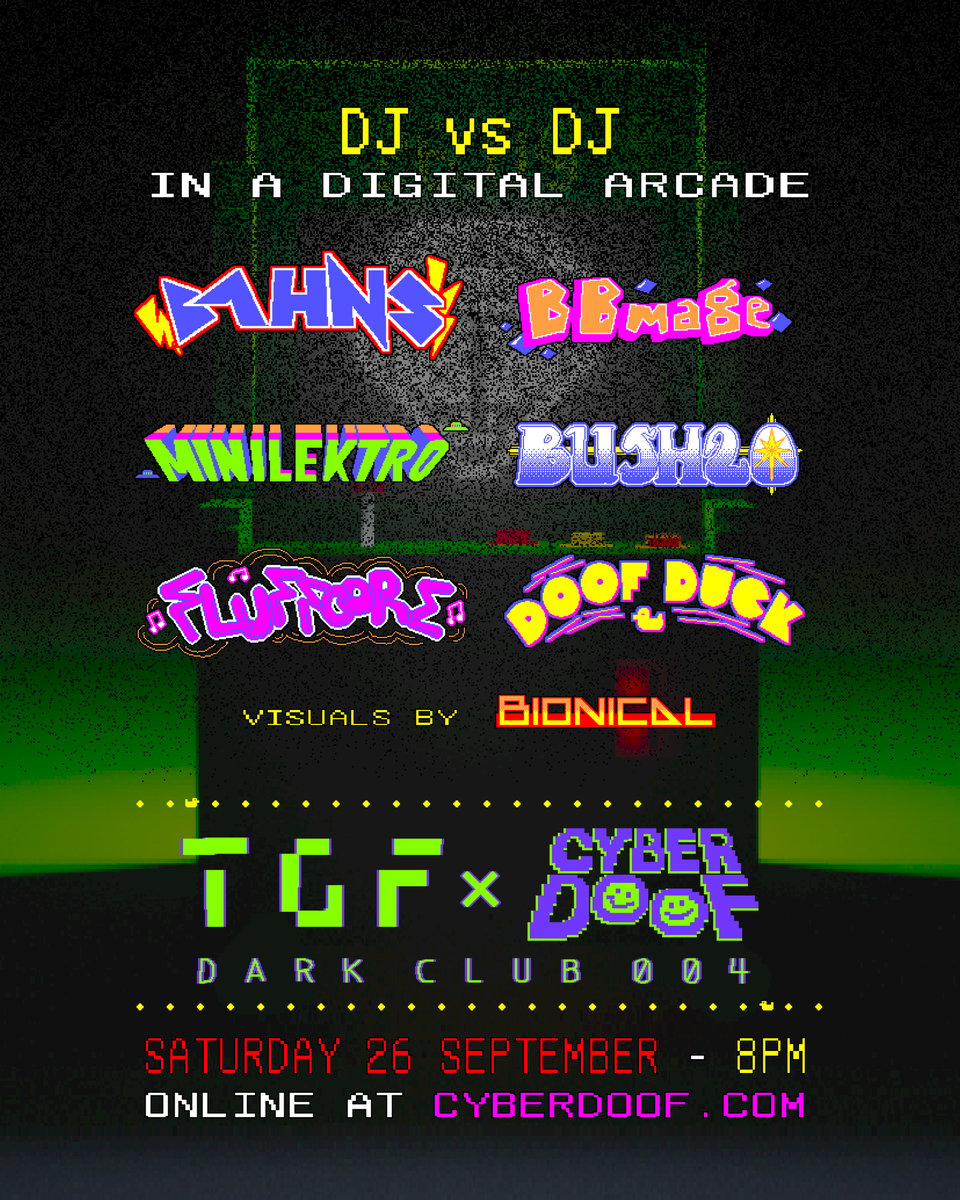 TGF starts in ONE HOUR!
