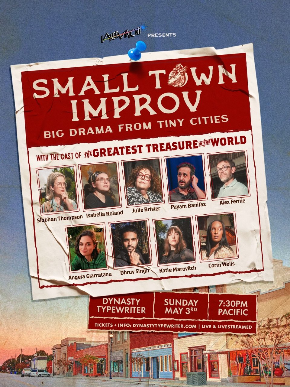 improv show poster