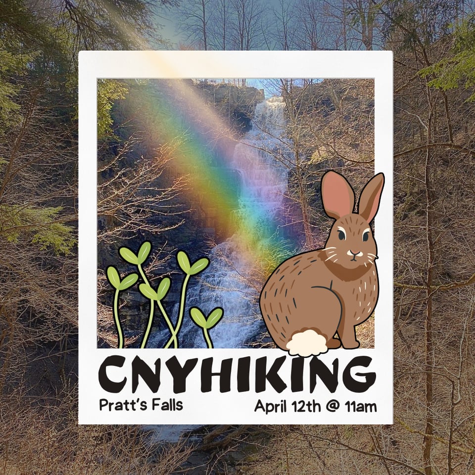 🌈 Upcoming Hike at Pratt's Falls Park! 4/12 @ 11AM