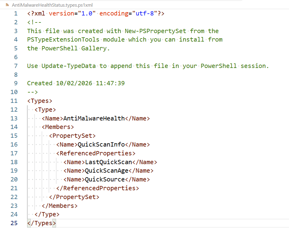 AntiMalwareHealth.types.ps1xml