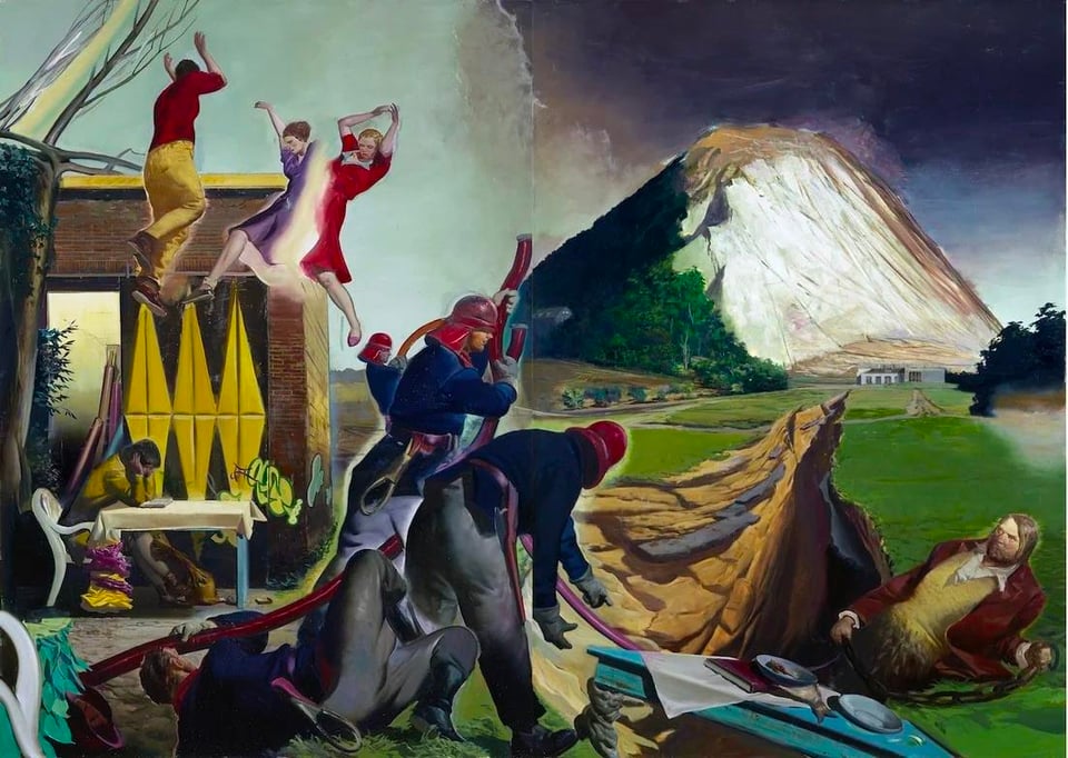 Neo Rauch, Die Fuge