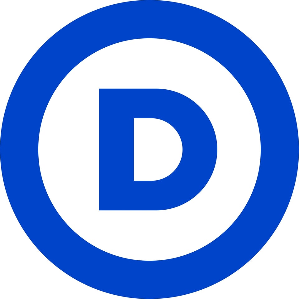 Democratic Party logo.