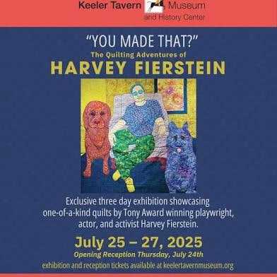 See Harvey Fierstein’s quilts