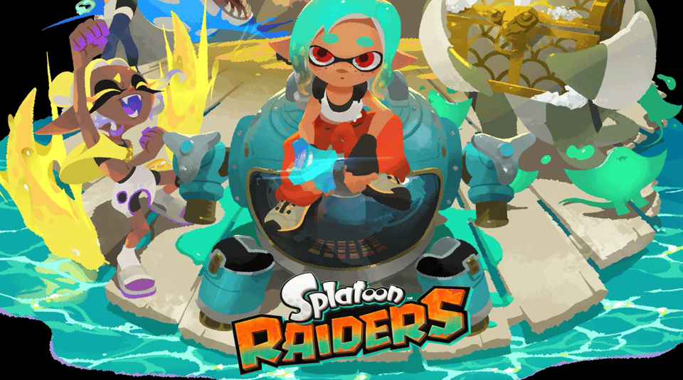 Promotional artwork of Splatoon Raiders