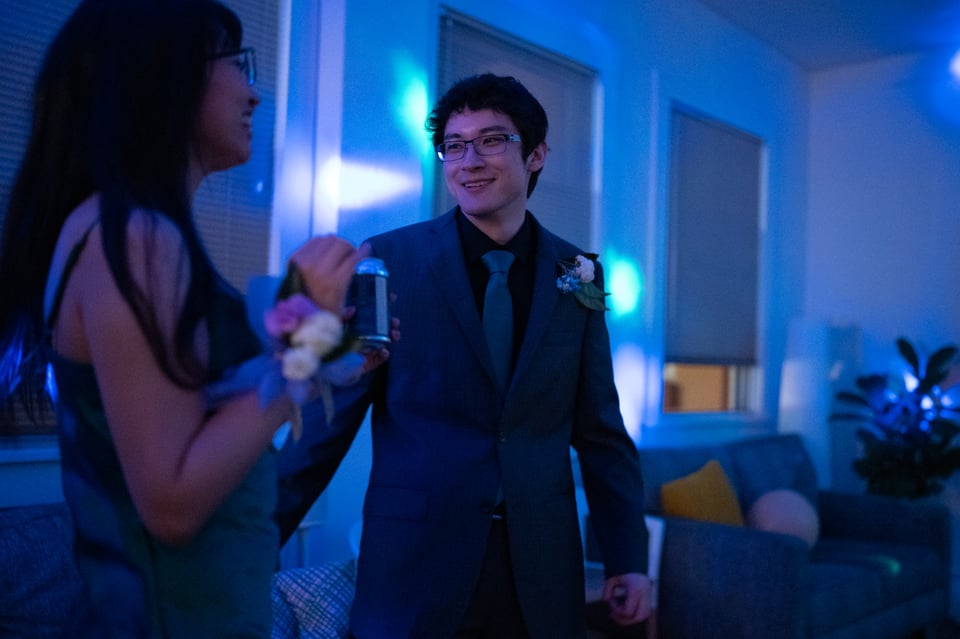 Niera and Zack at Prom.