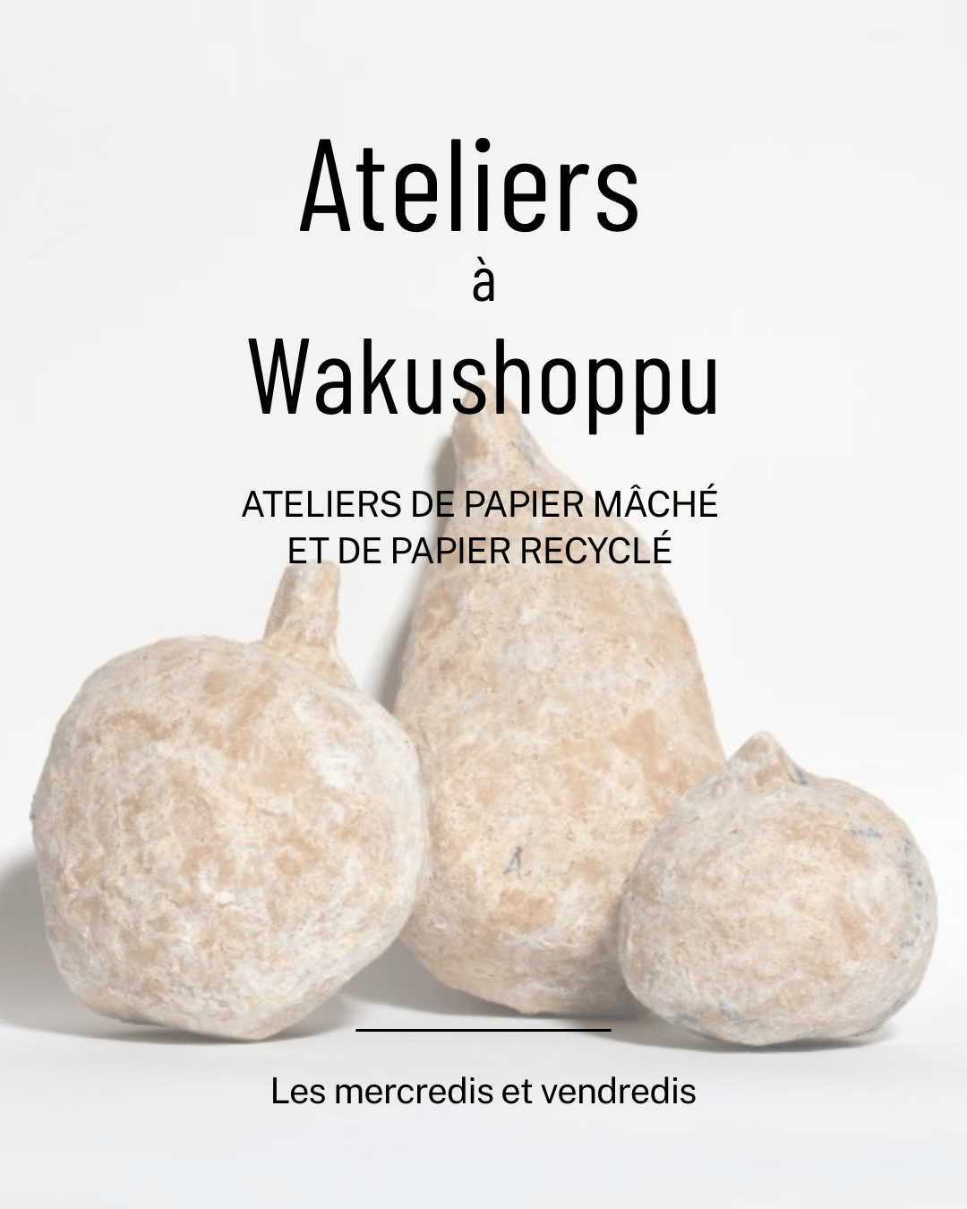 Ateliers de la rentrée