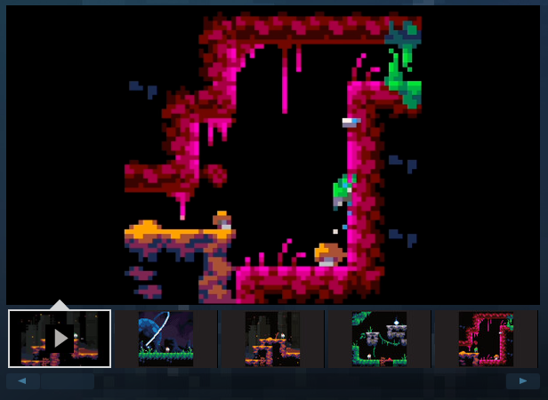 Screenshots from the game Ascent DX.