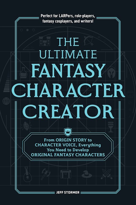 The book cover to THE ULTIMATE FANTASY CHARACTER CREATOR