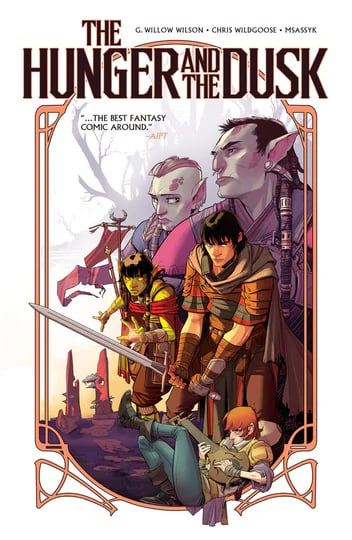 Cover of "The Hunger and the Dusk" volume 1