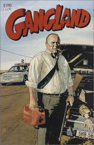 cover for gangland crime comics anthology
