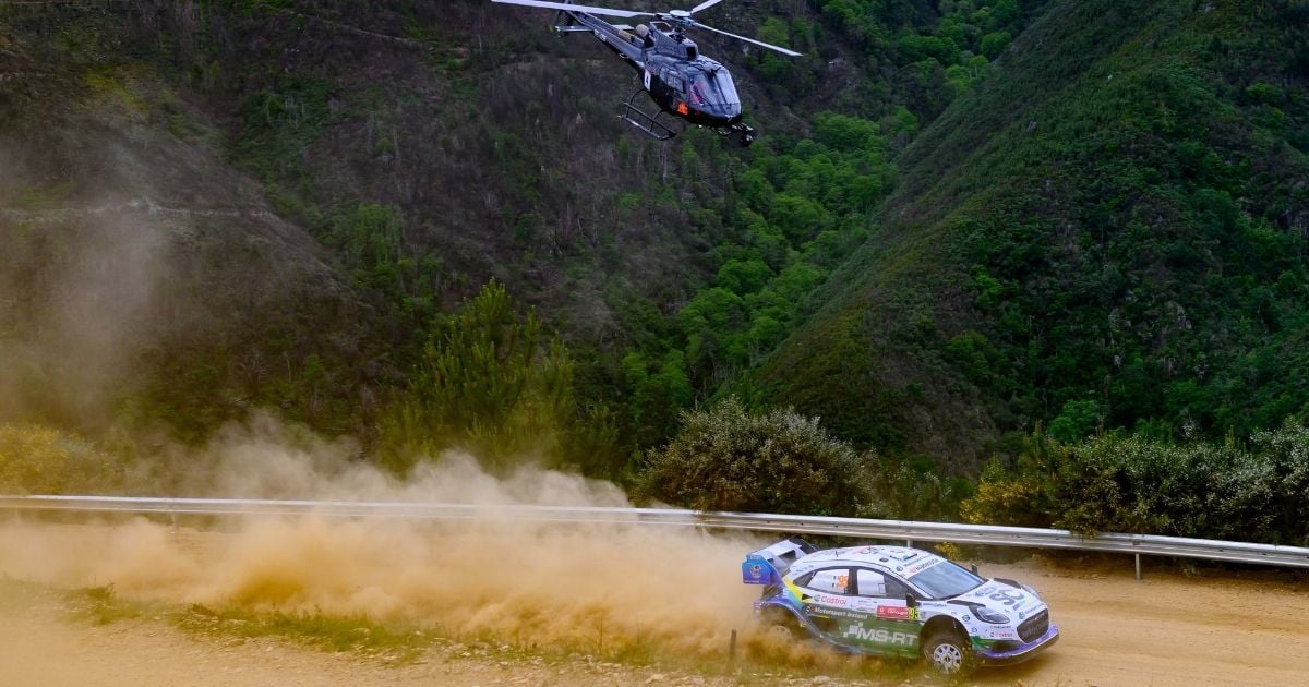 Armstrong shows promising gravel pace before Rally Portugal retirement