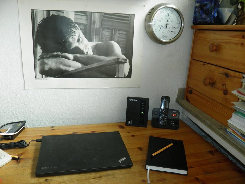 Schreibtisch von Michael Heß