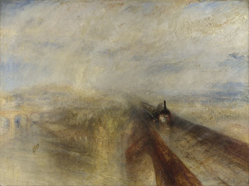 Rain, Steam and Speed – The Great Western Railway by JMW Turner