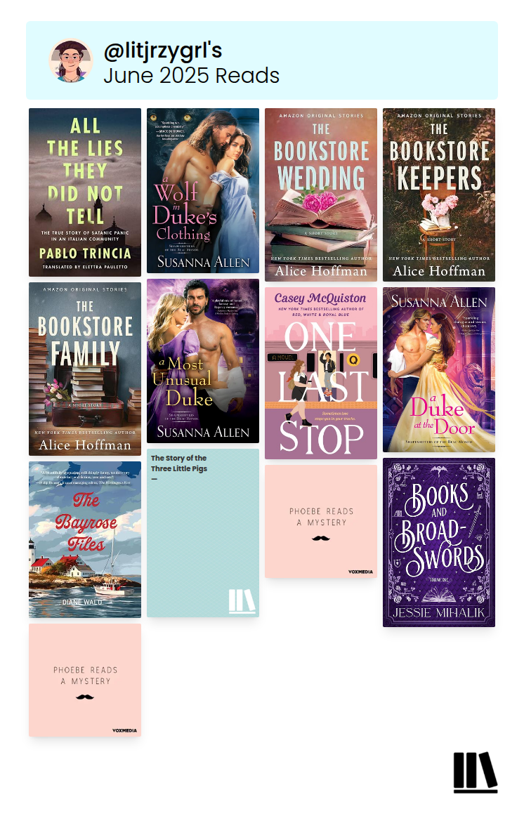 graphic with book covers